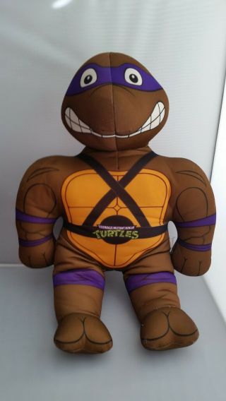 Teenage Mutant Ninja Turtles Tmnt Vintage Donatello Stuffed Practice Pal 26 "