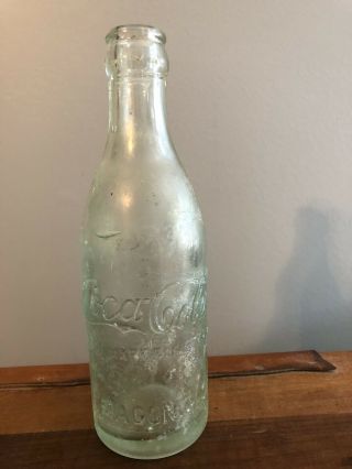 1900 - 1915 Coca Cola Bottle Macon Ga Property Of Coca Cola Bottling Co