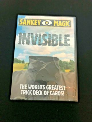 Invisible By Jay Sankey Magic Dvd