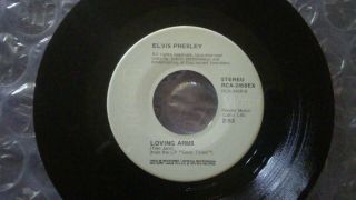 Elvis Presley Rare Gray Label Loving Arms/my Boy 45 1974 Near