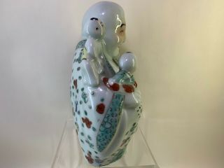 A Chinese Famille - rose Porcelain Buddha 2
