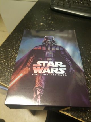 Star Wars: The Complete Saga (dvd,  12 - Disc Set)