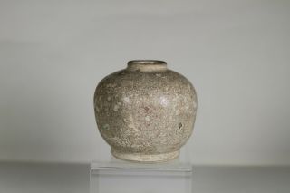 Antique Chinese Song / Yuan Dynasty Ge Type Crackle Glazed Glazed Jarlet Jar 2