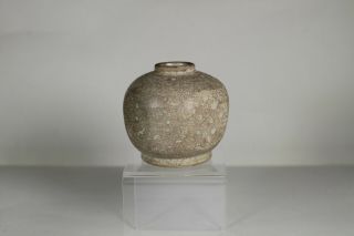 Antique Chinese Song / Yuan Dynasty Ge Type Crackle Glazed Glazed Jarlet Jar 3