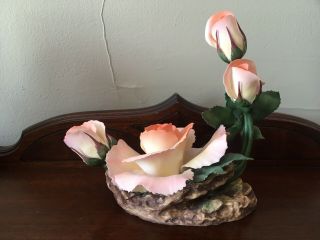 Boehm Porcelain Figurine Yankee Doodle Rose