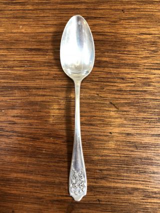 Vintage Sterling Silver Tea Spoon.  6oz 5 5/8”