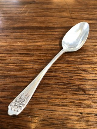 Vintage Sterling Silver Tea Spoon.  6oz 5 5/8” 2