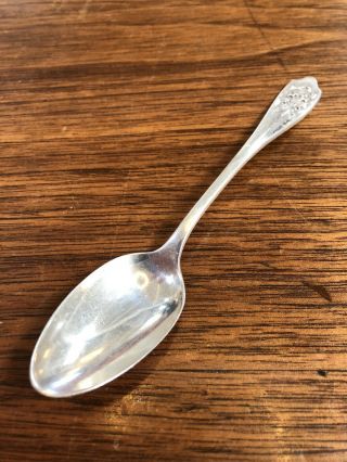 Vintage Sterling Silver Tea Spoon.  6oz 5 5/8” 3