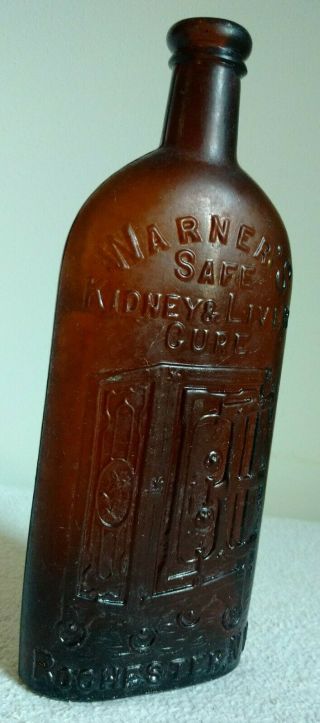 Antique Quack Medicine Bottle - Warner 
