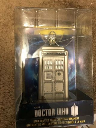 Doctor Who 50th Anniversary Tardis Ornament