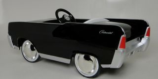 Pedal Car Lincoln Continental Ford 1962 Vintage Metal Collector