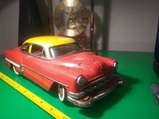 Rare Vintage Line Mar Chevrolet Bel Air Friction Toy 1954