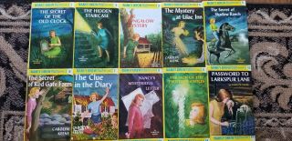 Vintage Nancy Drew Books 1 - 56.  Hardcover.