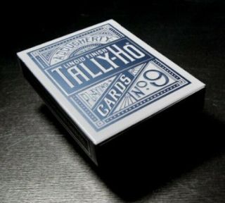 Theory11 Tally - Ho Titanium Circle Back Steel Blue Embossed 2011 Rare Cards
