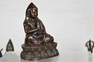 Fabulous Antique Chinese/Tibetan Bronze Buddha 2