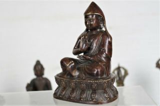 Fabulous Antique Chinese/Tibetan Bronze Buddha 3