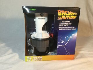 Back To The Future Thinkgeek Mr.  Fusion Usb Car Charger