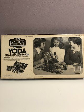 Vintage Star Wars The Empire Strikes Back Yoda the Jedi Master Board Game 1981 3