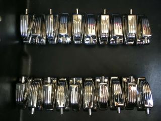 20 Vintage Ludwig Heavy Cast Bass Drum Lugs W Mounting Hardware For 5 Ply.