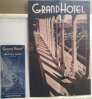Grand Hotel Mackinac Island Brochures 1930 