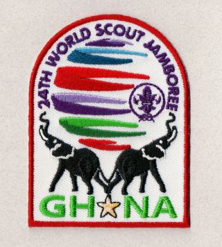 2019 World Scout Jamboree Ghana Contingent Badge