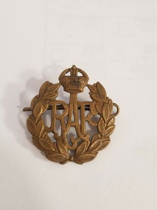 Raf Royal Air Force Cap Hat Badge