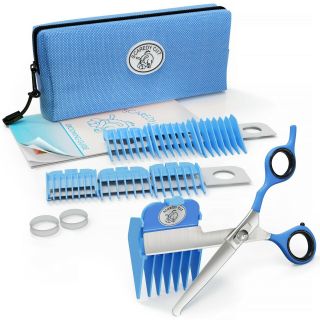 SCAREDY CUT Gentle Pet Grooming Kit for the gentlest DOGS,  BLUE 2