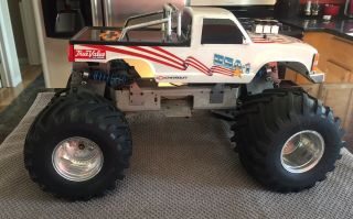 Vintage Kyosho Usa - 1 With Extended Length Sassy Chassis