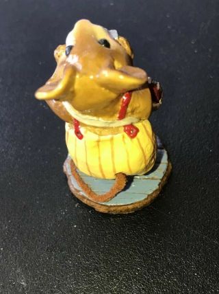 Vintage Wee Forest Folk M - 196a One - Mouse Band Retired 1993 Annette Peterson 2