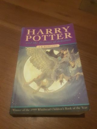 Harry Potter Prisoner Of Azkaban First Edition 1st Print Errors Misprint