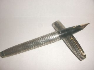Vintage Sheaffer Sterling Silver Imperial Fountain Pen Nib 14k 585