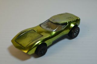 1969 100 Hot Wheels Redline Lime Green Torero
