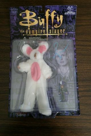 Buffy The Vampire Slayer Anya In Bunny Suit Moore Action Collectibles Signed