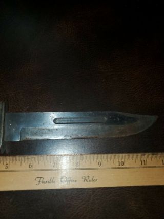 Vintage Homemade WW2 US Serviceman Trench Knife 2