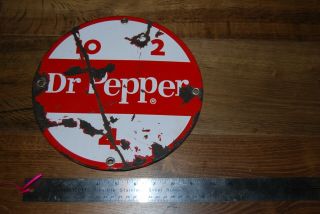 Dr Pepper Soda Enamel Sign 10 2 4 1940 