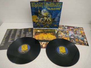 Iron Maiden - Live After Death - Vinyl 2x Lp Uk 1st Press 1985,  Booklet Ex/nm -
