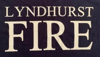 Lyndhurst Fire Department Bergen County Jersey Nj T - Shirt Sz L Fdny