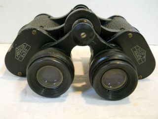 Vintage Pre Wwii Miralux 8 X 30 Huet Paris France Binoculars No.  119526 Diopter