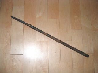 St099 Japanese Samurai Sword: Yari Spear W Pole