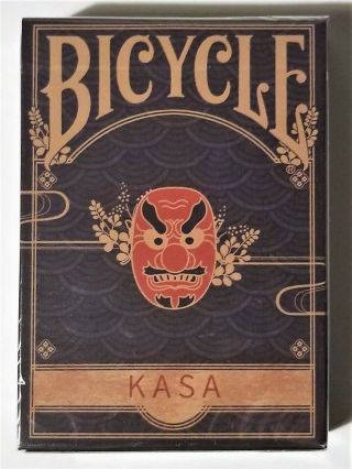 Bicycle Kasa (dark) Playing Cards Limited Edition Cardistry Deck By Barry Uspcc