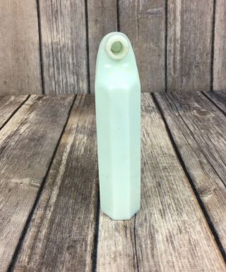 Vintage Odol Tooth Powder Milk Glass Bottle Dental Collectible Dental Hygiene 2