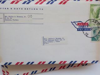 37 Vietnam War Letters Air Force Major Samsun Turkey San Antonio Texas 2