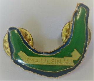 Kwajalein Atoll,  Rmi Mi Marshall Islands Souvenir Lapel Pin