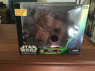 Star Wars Rancor And Luke Skywalker The Power Of The Force 1998 Kenner
