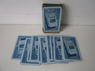 Vintage 10 Of Spades Playing Card Magic Trick Capstan Cigarettes