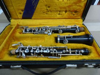 Vintage Larilee Wood Oboe W\case Not