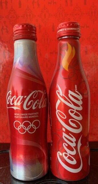 Coca Cola Aluminium Bottle Olympics 2010 Canada