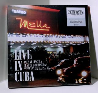 Wynton Marsalis & Jazz At Lincoln Center Live In Cuba 180g Vinyl 4xlp Box