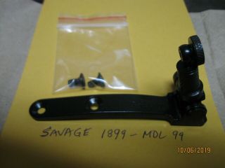 Marbles Tang Peep Sight Savage 1899 Mdl 99 With Screws And Aperature Disc