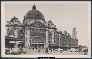 Melbourne,  Flinders Street Railway Station